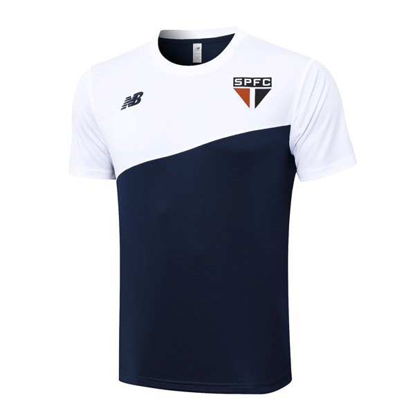 Camiseta Entrenamiento Sao Paulo 2024-25 Blanco Azul